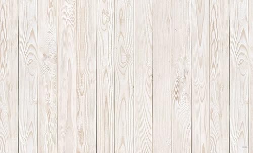 Beautiful White Wood Floor Mat for Newborn Photography