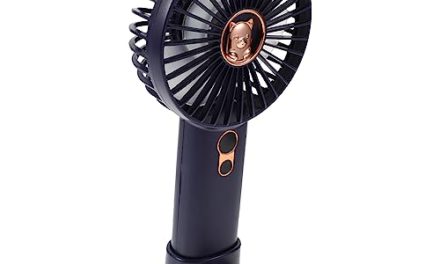 Stay Cool Anywhere: Veemoon Mini Hand Fan – Portable, Battery Operated