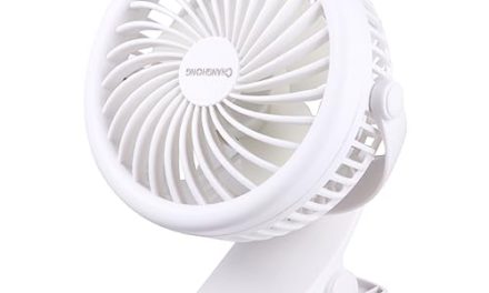 Stay Cool Anywhere with Powerful USB Desk Fan