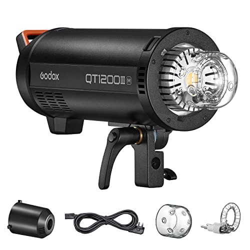 Supercharged Studio Strobe: Godox QT1200IIIM – Illuminate Like Never Before!
