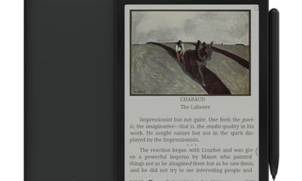 Compact ePaper Tablet with 7.8″ E Ink Display