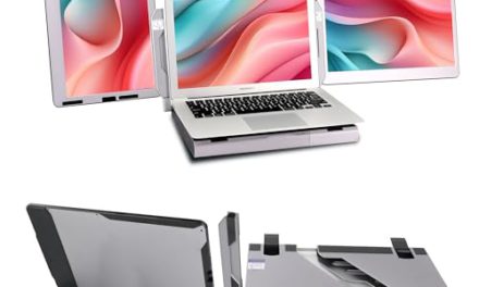 Boost Productivity with Triple Portable Monitor for 2023 F2 Laptop