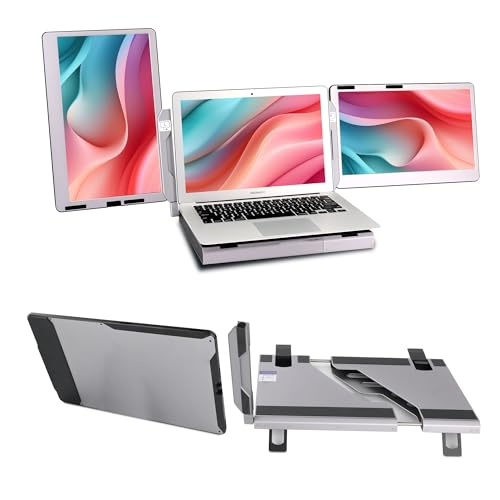 Boost Productivity with Triple Portable Monitor for 2023 F2 Laptop
