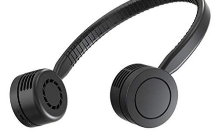 Cooling Neck Band Fan: Portable, Rechargeable, and Double-Wind!