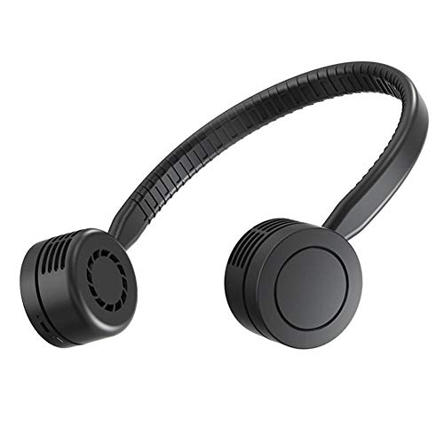 Cooling Neck Band Fan: Portable, Rechargeable, and Double-Wind!