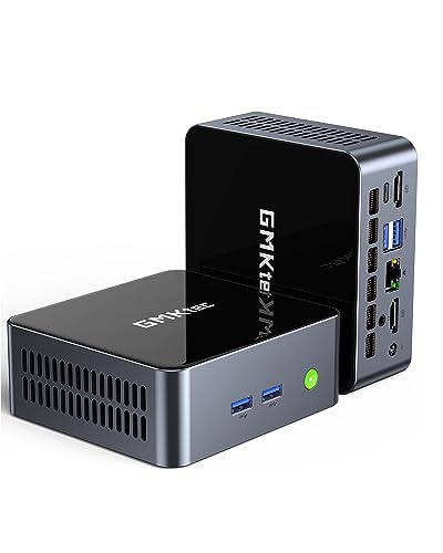 Powerful GMKtec Mini PC: Windows 11 Pro, Intel Core i7-11390H, Turbo 5.0 GHz, 1TB SSD, 16GB DDR4
