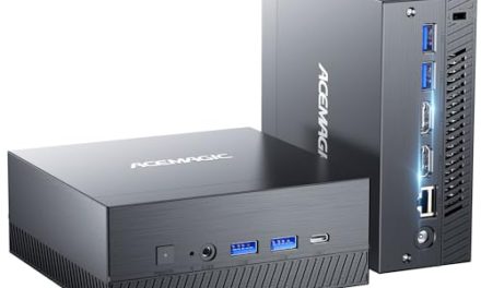 Powerful ACEMAGIC Mini PC: Fast Intel i5-11320H, 16GB RAM, 512GB SSD, 4K Support, WiFi 6