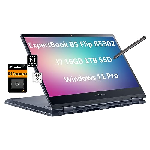 Powerful ASUS ExpertBook B5 Flip: Ultimate 2-in-1 Business Laptop