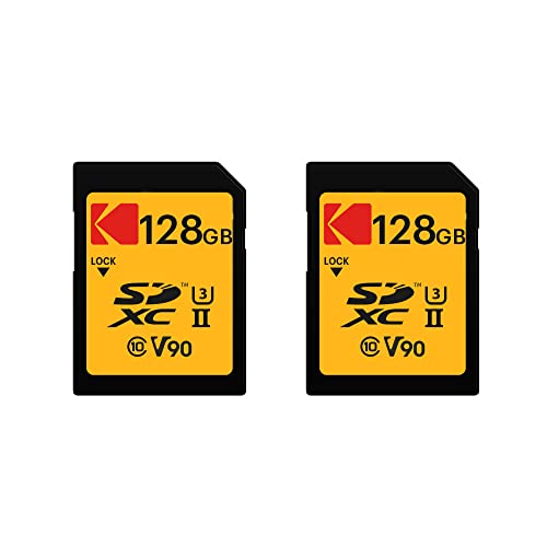 Kodak’s High-Speed 128GB Ultra Pro SDXC Memory Card Duo