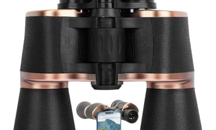 Powerful Night Vision Binoculars for Adults: 20×50, Waterproof, Ideal for Bird Watching, Sightseeing, Travel, Football Games, Stargazing