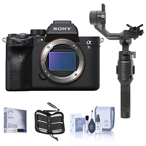 Capture Stunning Moments: Sony Alpha a7S III Mirrorless Camera with Gimbal, Screen Protector, SD Card Case, Cleaning Kit