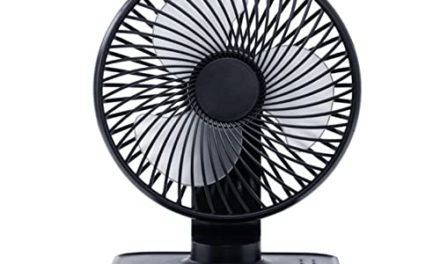 Cooling Fan with Adjustable Speed for Office, School, and Travel