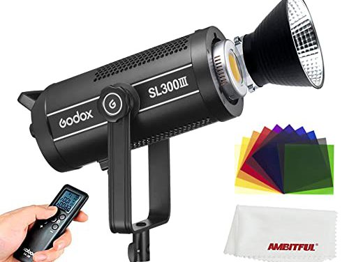 Powerful Godox SL-300III LED Video Light: Perfect for Newborn Photography, Portrait, and Video Filming