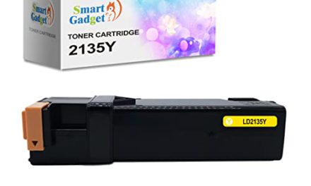 Boost Print Quality! Dell 2135cn Toner: Vibrant Yellow, 1-Pack