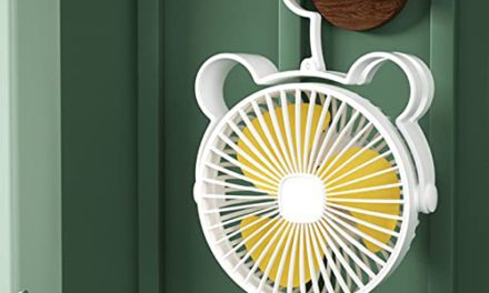Powerful USB Rechargeable Fan for Any Space