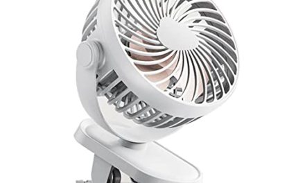 Powerful Clip-on USB Fan: Stay Cool Anywhere