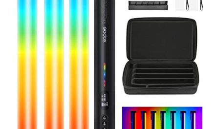The Ultimate Godox TL30 RGB LED Video Light Kit: Portable, Powerful, and Packed with Features!