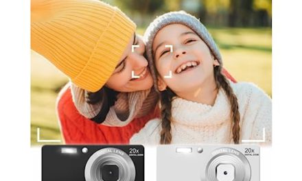 Capture stunning 4K moments with a versatile, compact 56mp camera!