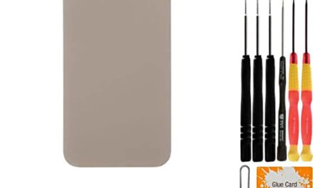 Revamp your iPhone 12 Pro (Gold) with Tool Kit & Sleek Back Glass