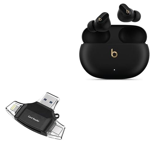 Enhance Your Beats Experience: BoxWave Studio Buds+ AllReader – USB Jet Black