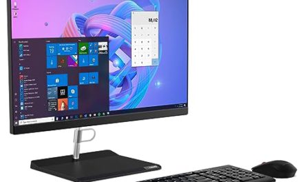 Powerful Lenovo All-in-One Desktop with FHD Display, Lightning Fast SSD, Intel Core i3, and Windows 11 Pro