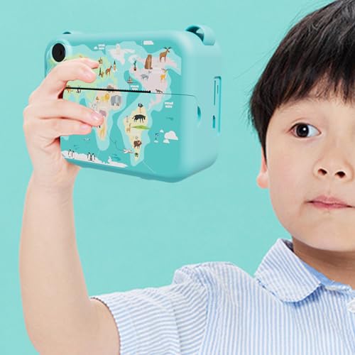 Capture & Print Joy: Kids’ Instant Camera with HD, Music & Games