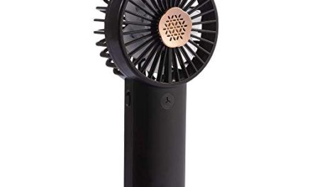 Portable USB Rechargeable Fan with Atmosphere Lamp – Enhancing Outdoor, Home, and Office Experiences