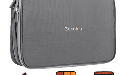 Travel Tech Organizer: Double the Capacity, Waterproof, Carry with Ease