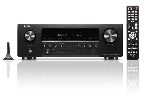 Immerse in 8K Surround Sound: Denon AVR-S770H Receiver