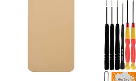 Upgrade Your iPhone 11 Pro Max: Golden Back Glass & Tool Kit