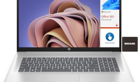 Powerful HP 17 Laptop: Lightning-Fast Performance, Massive Storage, Office 365 Included!