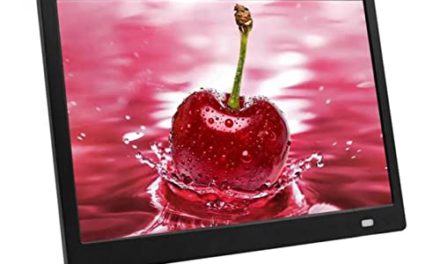 Stunning 15.6″ Digital Photo Frame: Full HD, Backlit, Music & Video Playback