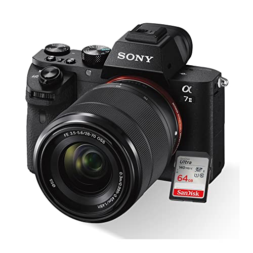 Sony Alpha a7II Camera Bundle: Capture Memories with Lens and SD Card