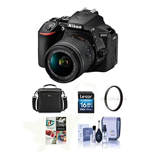Capture Life’s Moments: Nikon D5600 DSLR Camera Bundle