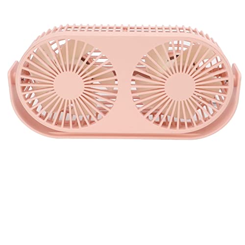 Portable Dual Head Cooling Fan with Fast Heat Dissipation – Ideal for Home, Bedroom, and Office