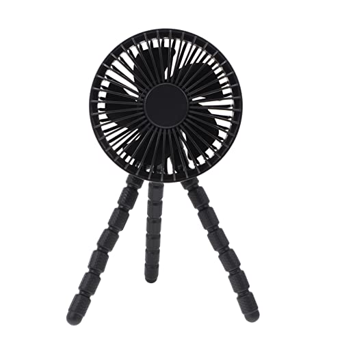 Cooling Fan for Stroller, Desk & Exercise Bike – Rechargeable & Portable