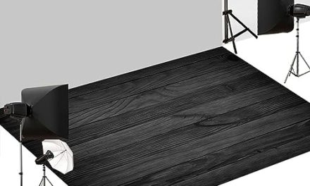Stunning Rustic Wood Floor Mat for Newborn Photography – 8x5ft