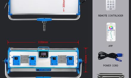 Enhance Studio and YouTube Videos with Dynamic Yidoblo RGB Light!