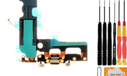 Premium Black Flex Cable Set for iPhone 7 Plus with Tool Kit