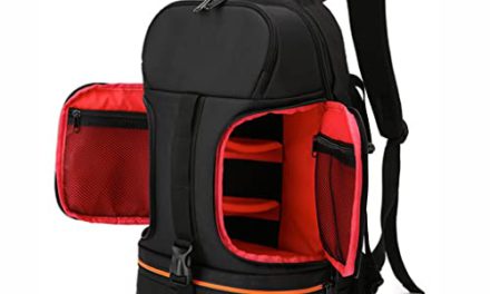 Waterproof DSLR Camera Backpack: Shockproof & Stylish