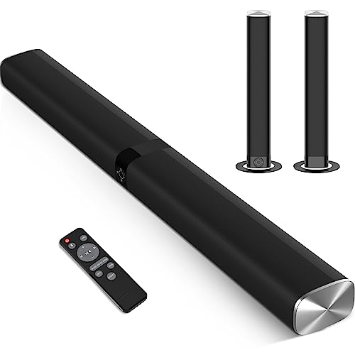 Upgrade Your TV Sound: Assistrust 32″ Bluetooth Soundbar