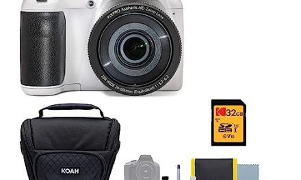 Capture Life: Kodak AZ255 Astro Zoom – 16MP, 25X Zoom, 32GB Card