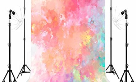 Vibrant Clouds Photo Backdrop: Kate’s Abstract Colorful 10×10ft Gradient for Stunning Studio Shots
