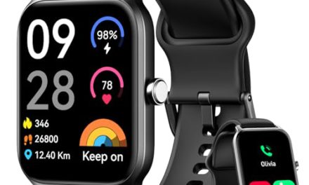 Stay Connected with Yoever Smart Watch: Call, Track Fitness & More!