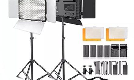 Capture Flawless Shots with APAINI Video Light: Powerful, Dimmable LED for Studio Photography