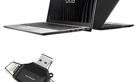 Upgrade Your VAIO FE14 with BoxWave Smart Gadget – Unleash Jet Black AllReader!