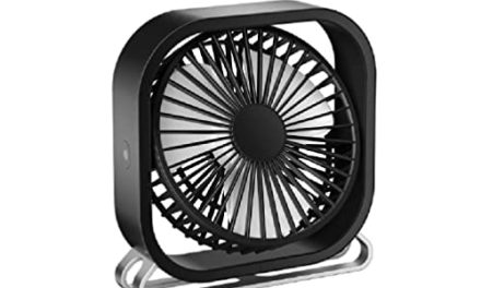 Powerful USB Mini Desk Fan – Stay Cool Anywhere!