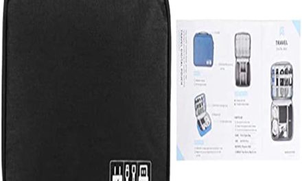 Ultimate Travel Gadget Organizer: Waterproof, Portable, & Powerful!