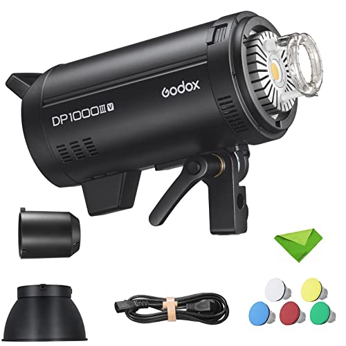 Powerful Studio Flash: Godox DP1000III-V with Lightning Fast Recycle Time and Stunning Flash Duration