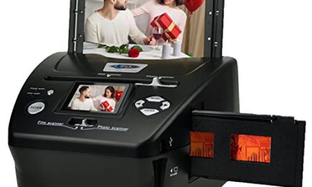 Convert Memories to Digital: High-Resolution 16MP Film & Photo Scanner